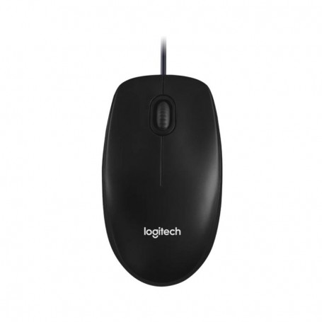 Logitech M100r - Souris Filaire USB Ambidextre Plug and Play