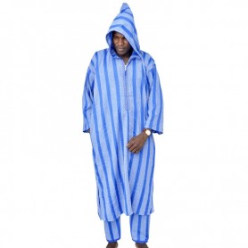 Djellaba Homme Rayée – confort et style traditionnel – VTM20
