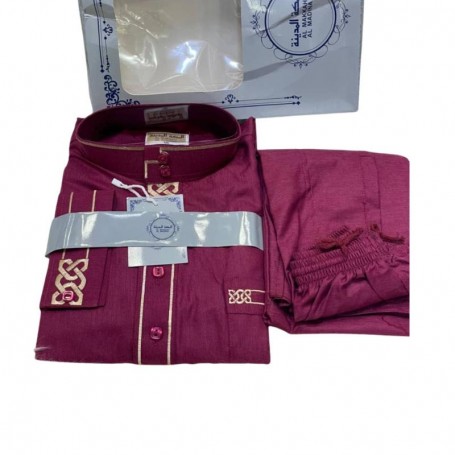 Ensemble Traditionnel Homme – Élégance et Sobriété – VTM25