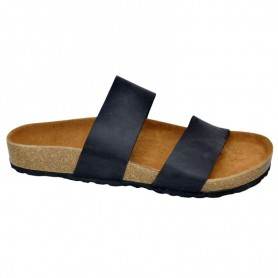 Sandales Ouvertes Homme Noir Minimaliste - SDL2917