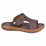 Sandales Homme Cuir Casual Marron - SDL2918
