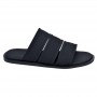 Sandales Homme Noires Bandes Multiples - SDL2933
