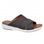 Sandales Homme Marron Foncé Brides Croisées - SDL2937
