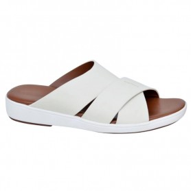 Sandales Homme Blanches Brides Croisées Confort - SDL2938