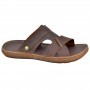 Sandales Homme Cuir Marron Brides Croisées Chic - SDL2941