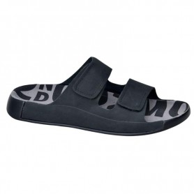 Sandales Homme Noires à Lanières Ajustables - SDL2959