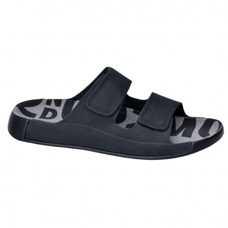 Sandales Homme Noires à Lanières Ajustables - SDL2959