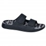 Sandales Homme Noires à Lanières Ajustables - SDL2959