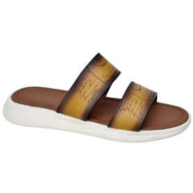 Sandales Homme Marron Clair Design Unique - SDL2963