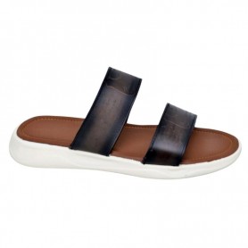 Sandales Homme Noires Design Moderne à Dakar – Mode Urbaine - SDL2974