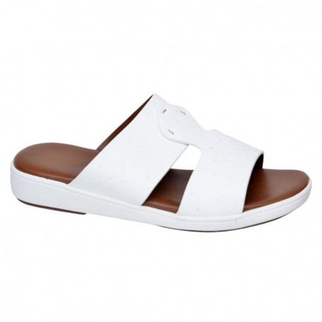 Sandales Blanches Homme Design Épuré à Dakar – Confort et Style - SDL2979