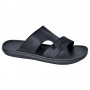 Sandales Cuir Noir Homme Entrecroisées – Élégance - Confort - SDL2987