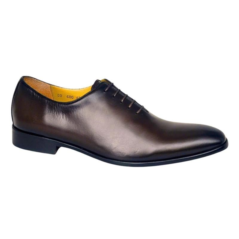 Chaussure Bertie élégante Homme Vintage - Cuir Bordeaux - Made In England - Pointure 43 - Occasion