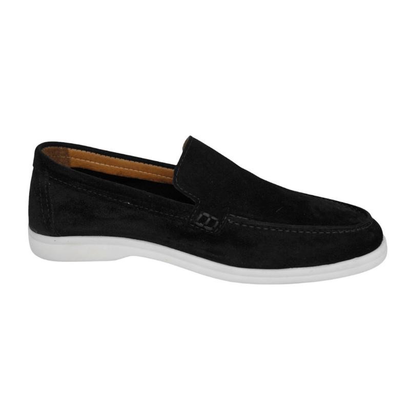 Mocassins Femme Noirs Kelly & Katie Rannah, Cuir, Taille 8 US, Enfiler, Style Décontracté Confortable, Neufs En Boîte