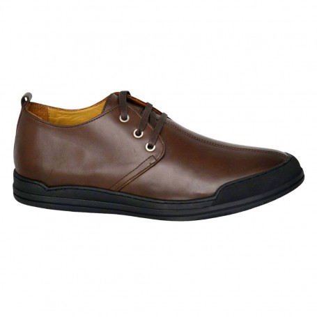 Chaussure Homme Casual Marron en Cuir – Style et Confort - CDV1765