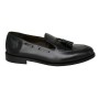 Mocassin Homme Noir à Pompons Cuir à Dakar – Style Distingué - CDV1766