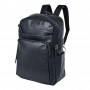 Sac à Dos en Cuir Véritable Noir Dakar - Élégance et Confort - SC2995