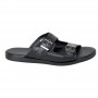Sandales Homme Cuir Noir Élégantes Dakar - SDL3010