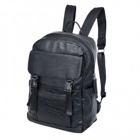Sac à Dos Noir avec Fermeture à Clip - SC3013