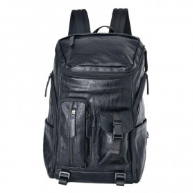 Sac à Dos Noir Élégant à Poches Multiples – Pratique et Chic - SC3026
