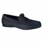 Mocassin homme noir à pampilles – Grande taille 40 à 50 - MOC651