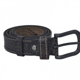 Ceinture Homme Cuir Noir Texturé - CNT150