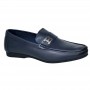 Mocassin Homme Bleu Marine Cuir - MOC658
