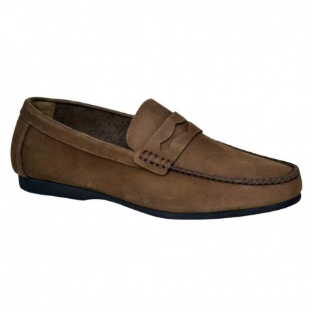 Mocassin Homme Marron Foncé - MOC660