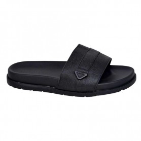 Sandale noire classique homme – Confort quotidien - SDL3069