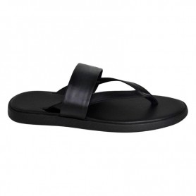 Tong noire homme à bride large – Simplicité et confort - SDL3077