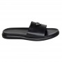Sandale noire homme avec logo – Simplicité moderne - SDL3079