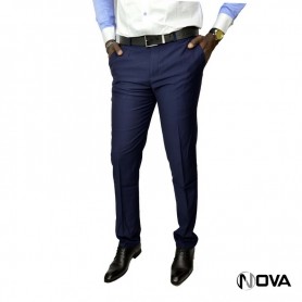 Pantalon Super 100 bleu nuit PTL04