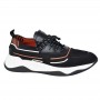 Sneakers noires streetwear homme - SNK508