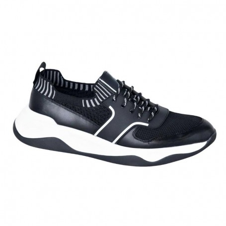 Sneakers légères noires homme - SNK514