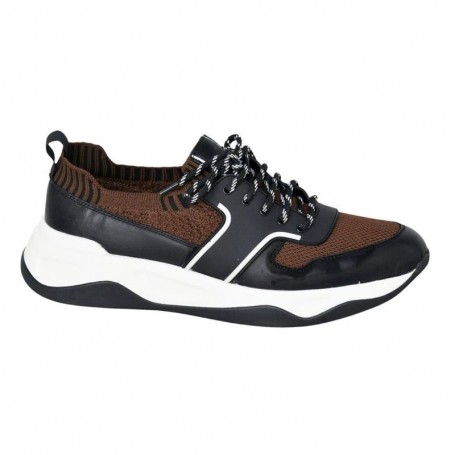 Sneakers marron et noir homme - SNK517