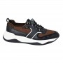 Sneakers marron et noir homme - SNK517