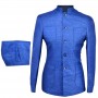 Costume safari africain bleu roi pour homme - CTM480