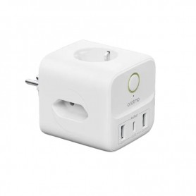 Multiprise Oraimo 6 en 1 – 3 Prises - 4 Ports – Interrupteur - OWS-E341