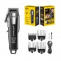 Tondeuse à Cheveux Professionnelle HTC CT-8083 - Lame Céramique - LCD