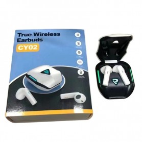 Écouteurs Sans Fil Gaming CY02 TWS - Bluetooth Reduction Bruit - Micro