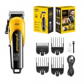 Tondeuse à Cheveux Professionnelle HTC CT-8082 - Charge USB Rapide