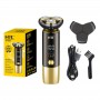 Rasoir Électrique Homme HTC GT-699 - Triple Lame - LED - USB Type-C