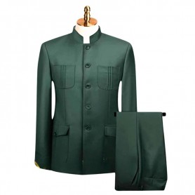 Costume Mao Vert Foncé Homme - Élégance Originale - CTM503