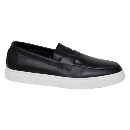 Loafers Homme Cuir Noir Élégants - SNK537