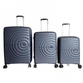 Set de valises rigides grises - Moderne et pratique - VLS400