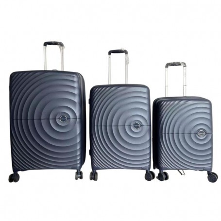 Set de valises rigides grises - Moderne et pratique - VLS400