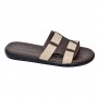 Sandale orthopédique homme marron et beige – SDL3105