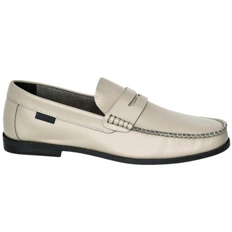 Mocassin beige homme grande taille – 41 à 50 - MOC683