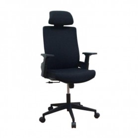 Chaise de Bureau Ergonomique - Dossier Haut - Support Lombaire Réglable