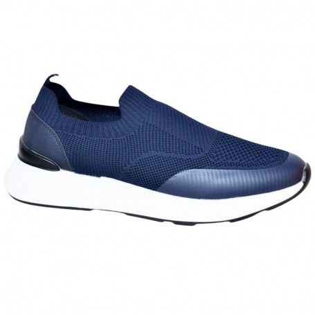 Baskets Homme Slip-On Bleu Marine – Confort et Style - SNK540